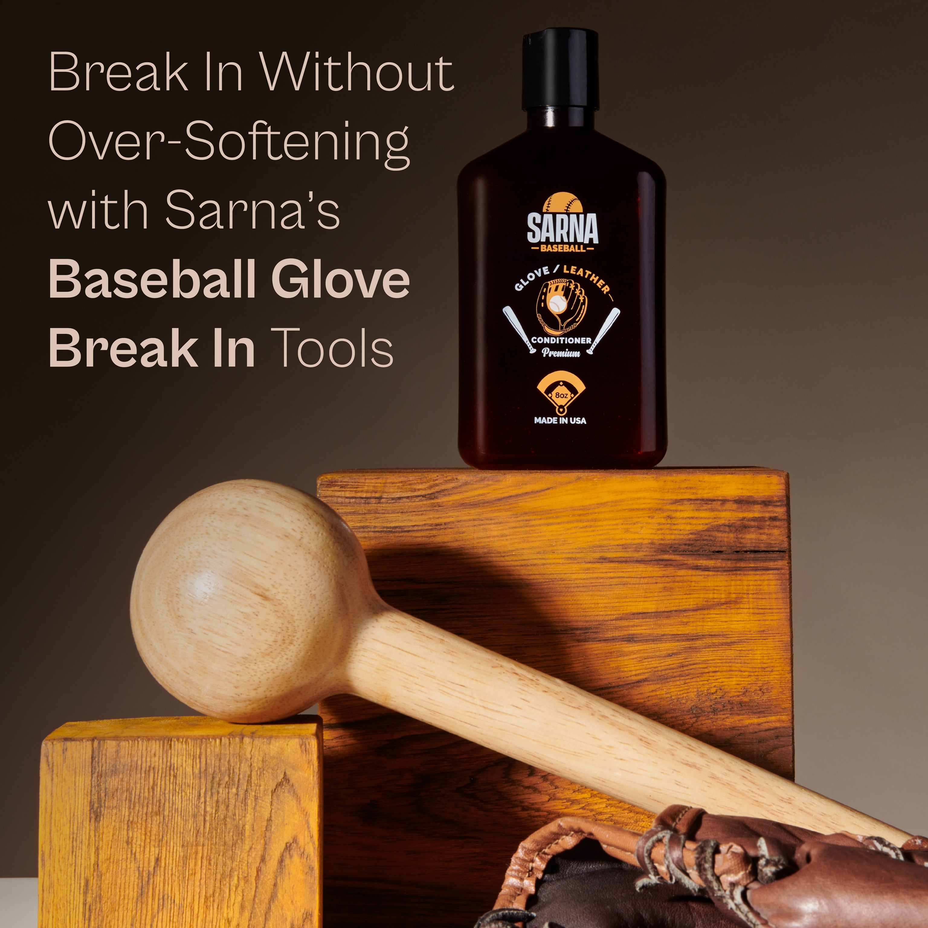sarna baseball break-in kit conditioner and cleaner