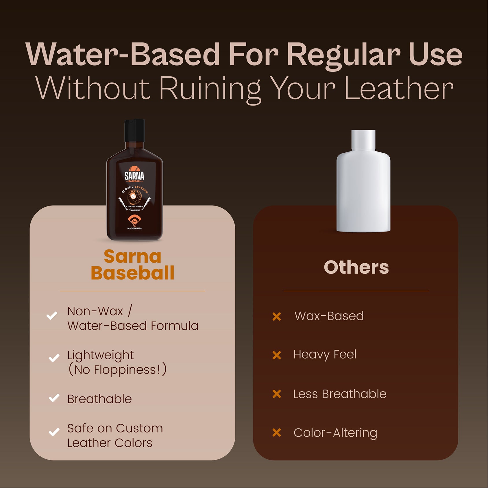 sarna baseball glove conditioner