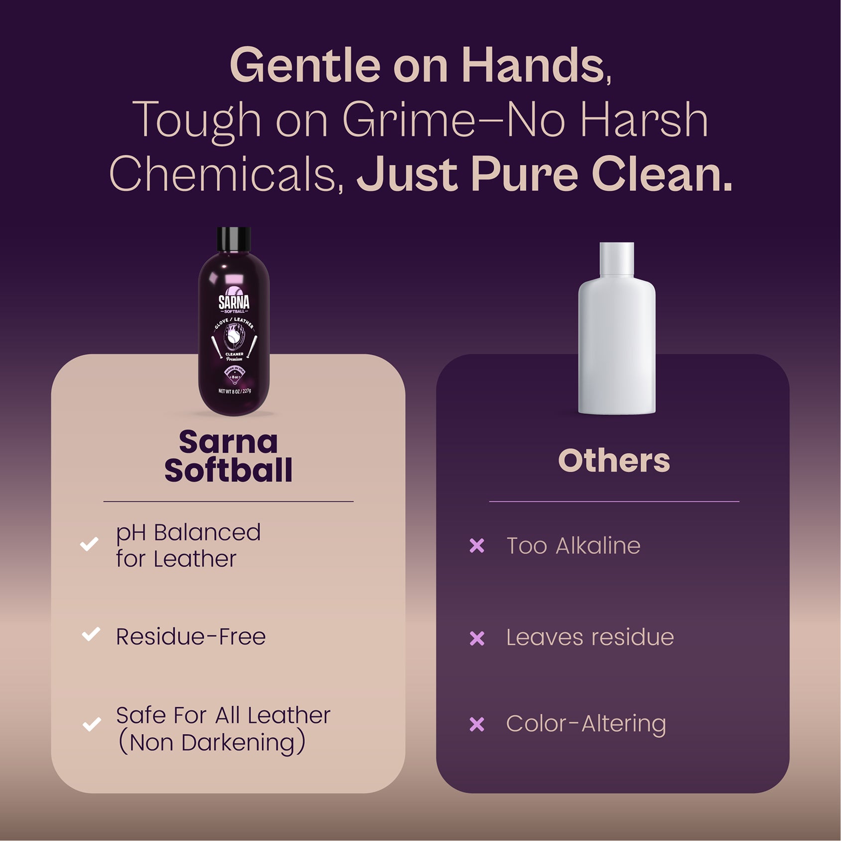 Sarna Softball Glove Cleaner