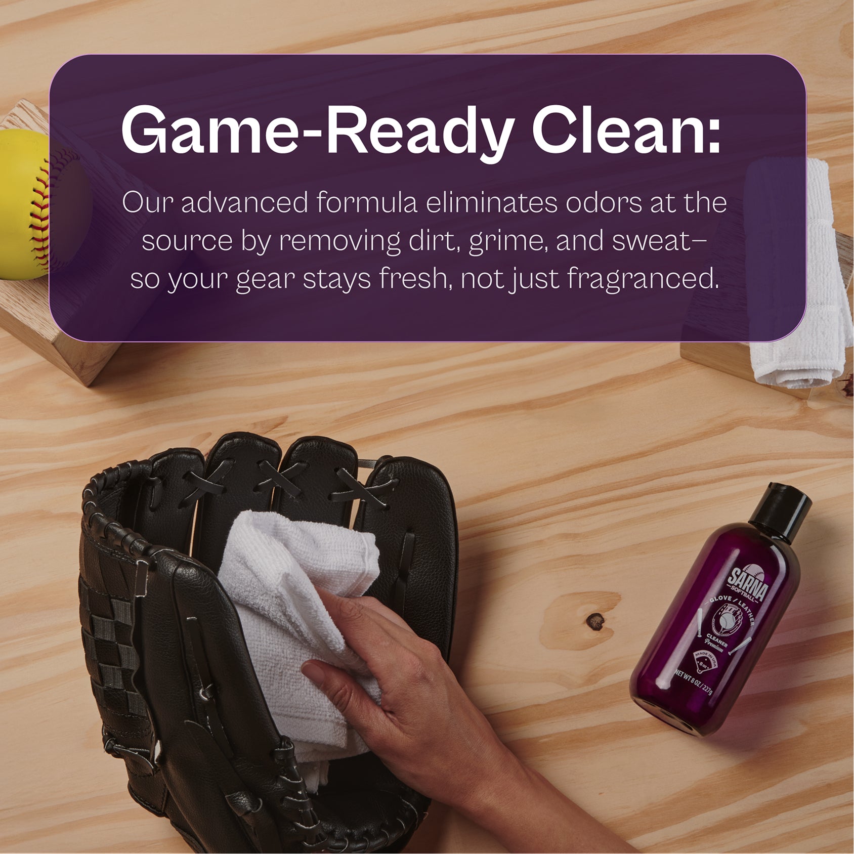 sarna softball glove cleaner for sports