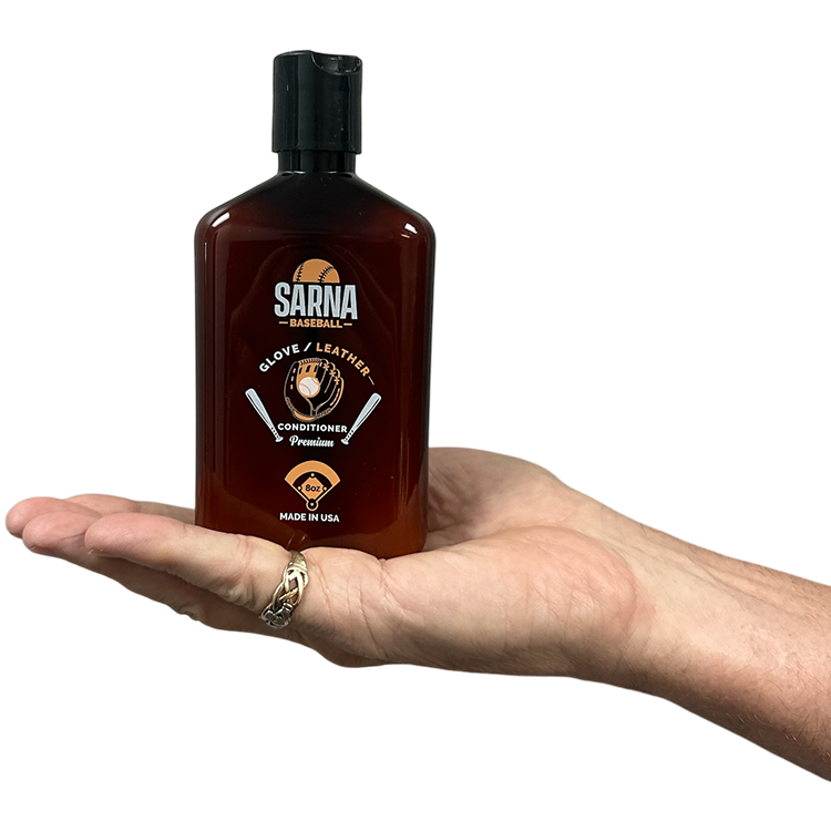 Sarna Glove Conditioner – Premium Baseball & Softball Mitt Oil, 8 Oz Bottle